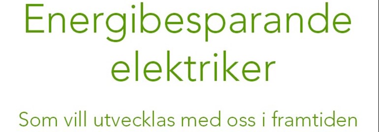 Energibesparande elektriker Norrköping