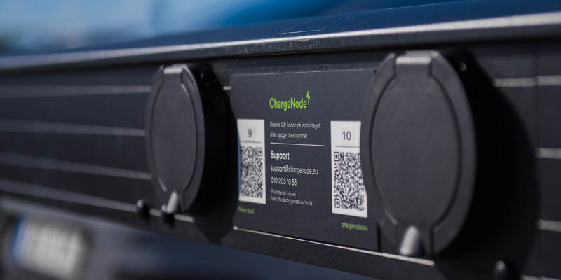 Vallacom Laddstolpar